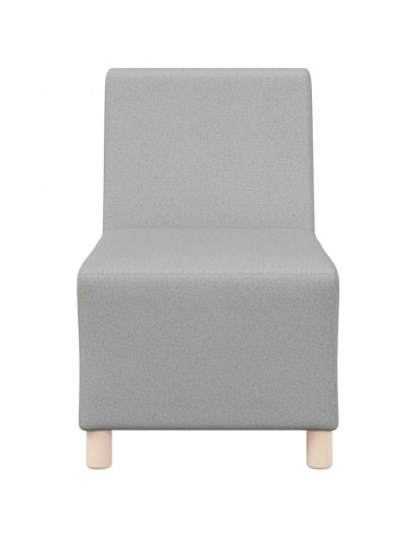 Divano Sedia Grigio Nuvola 55 cm in Tessuto