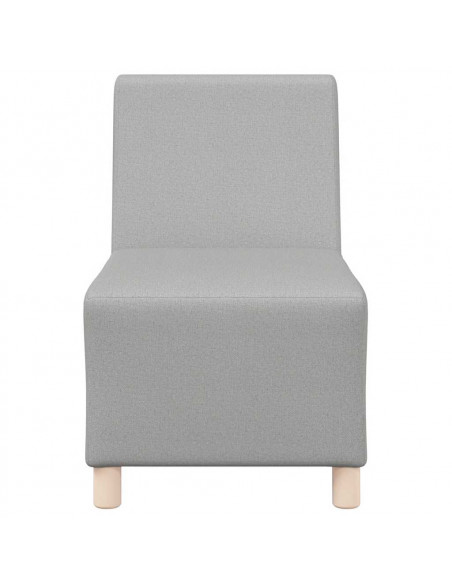 Divano Sedia Grigio Nuvola 55 cm in Tessuto