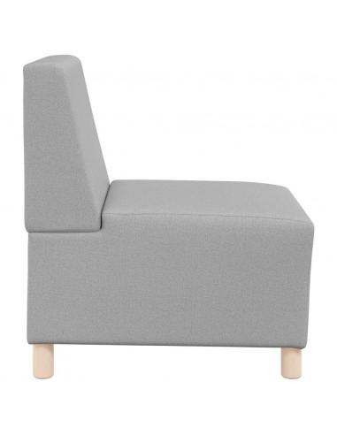 Divano Sedia Grigio Nuvola 55 cm in Tessuto