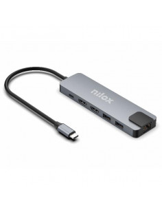 DOCK USB-C 8 IN 1 DUAL 4K