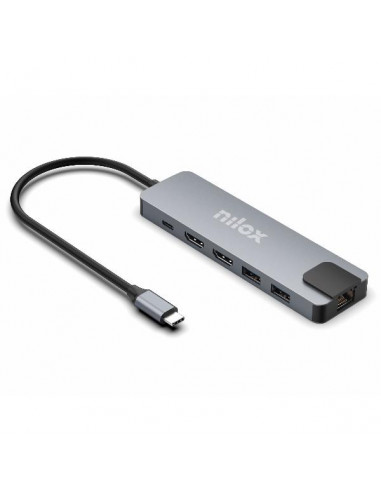 DOCK USB-C 8 IN 1 DUAL 4K