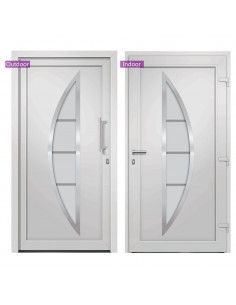 Porta di Ingresso Bianca 98x200 cm