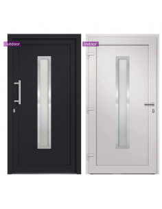 Porta di Ingresso Antracite 108x200 cm