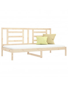 Dormeuse 80x200 cm in Legno Massello di Pino 2