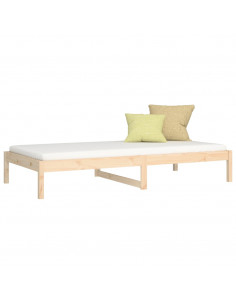 Dormeuse 80x200 cm in Legno Massello di Pino 2