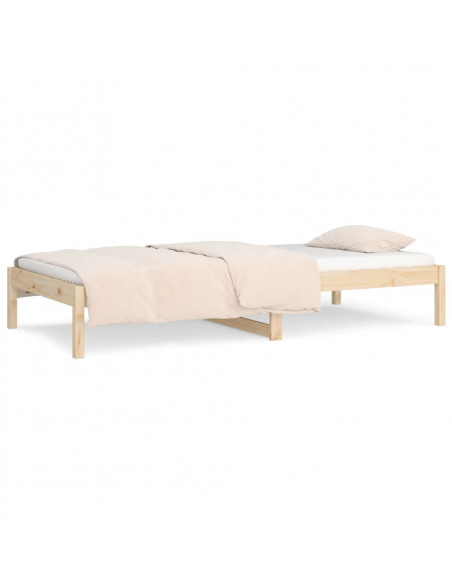 Dormeuse 80x200 cm in Legno Massello di Pino