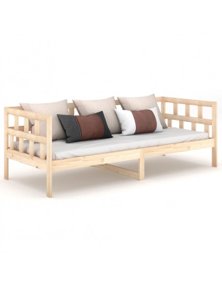 Dormeuse in Legno Massello di Pino 80x200 cm