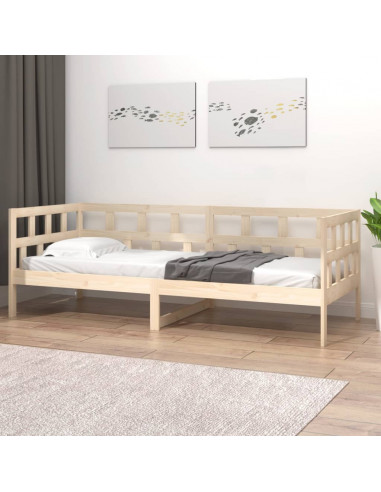 Dormeuse in Legno Massello di Pino 80x200 cm