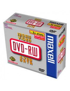 DVD-RW  4.7GB  2X  JEWELL  CONF.5 F