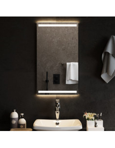 Specchio da Bagno con Luci LED 40x70 cm
