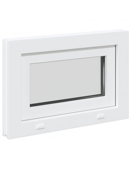 Finestra Seminterrato RISOR 60x40 cm Tilt 2 Vetri Bianco