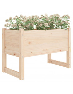 Fioriera 78x40x52 cm in Legno Massello di Pino 2