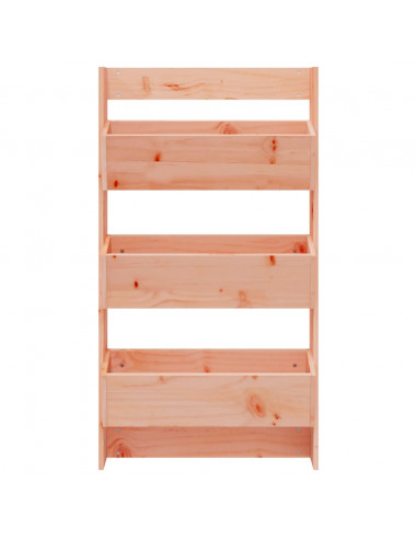 Fioriera a Muro 3 Ripiani 60x18,5x110cm Legno Massello Douglas