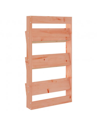 Fioriera a Muro 3 Ripiani 60x18,5x110cm Legno Massello Douglas