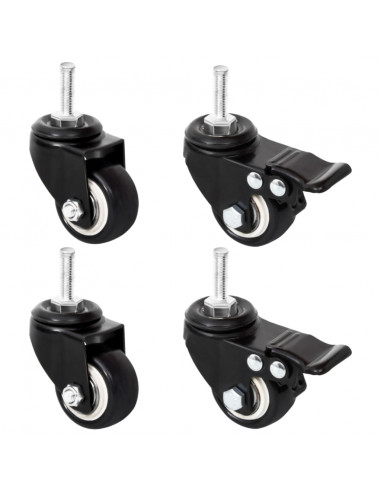 Fioriera con Ruote e Fodera 118x59x80cm Legno Massello di Abete