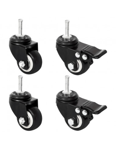 Fioriera con Ruote e Fodera 71x37x80 cm Legno Massello di Abete