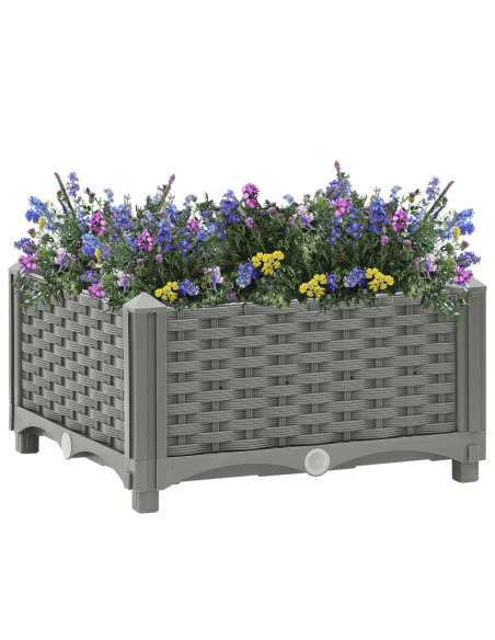 Fioriera Rialzata 40x40x23 cm in Polipropilene