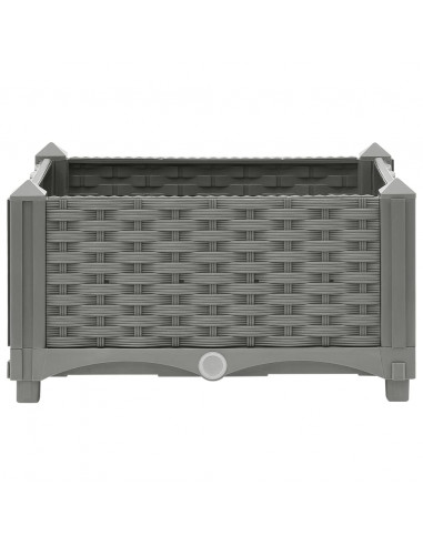 Fioriera Rialzata 40x40x23 cm in Polipropilene