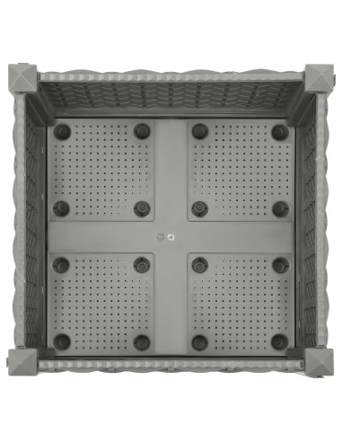 Fioriera Rialzata 40x40x23 cm in Polipropilene