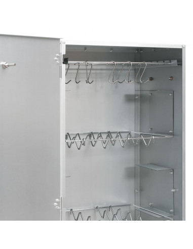 Forno Affumicatore BBQ Generatore Fumo Freddo Acciaio Zincato