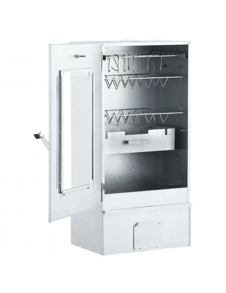 Forno Affumicatore BBQ Generatore Fumo Freddo Acciaio Zincato