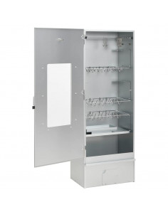Forno Affumicatore BBQ Generatore Fumo Freddo Acciaio Zincato 2