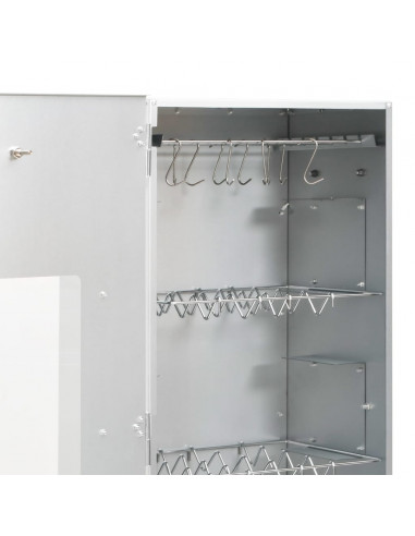 Forno Affumicatore BBQ Generatore Fumo Freddo Acciaio Zincato