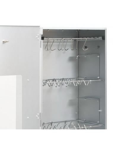 Forno Affumicatore BBQ Generatore Fumo Freddo Acciaio Zincato