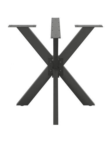 Gamba del Tavolo da Pranzo Forma Ragno 85x85x(72-73) cm Acciaio