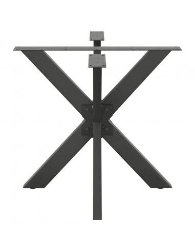 Gamba del Tavolo da Pranzo Forma Ragno 85x85x(72-73) cm Acciaio