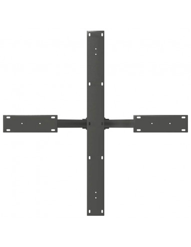 Gamba del Tavolo da Pranzo Forma Ragno 85x85x(72-73) cm Acciaio