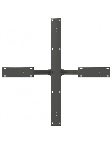 Gamba del Tavolo da Pranzo Forma Ragno 85x85x(72-73) cm Acciaio