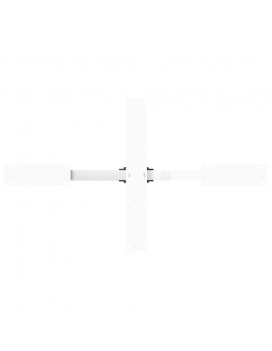 Gambe Tavolino da Caffè Forma di Ragno Bianco Acciaio