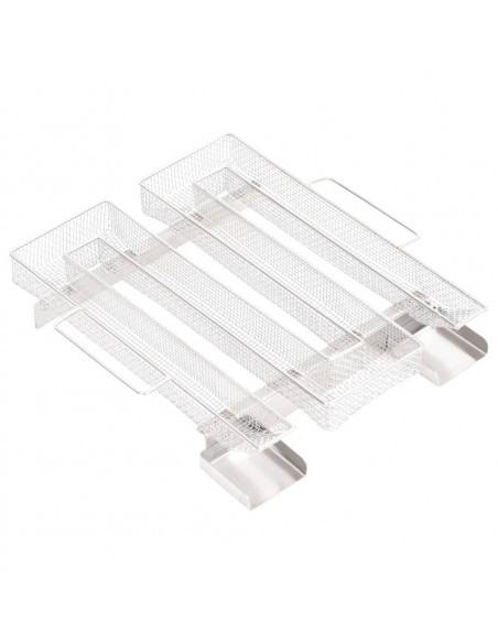 Generatore di Fumo Freddo 4 Lati 22,5 cm in Acciaio Inox