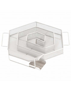 Generatore di Fumo Freddo 6 Angoli 22,5 cm in Acciaio Inox