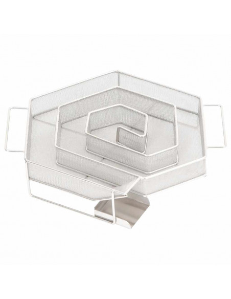 Generatore di Fumo Freddo 6 Angoli 22,5 cm in Acciaio Inox