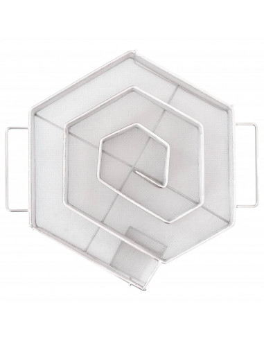 Generatore di Fumo Freddo 6 Angoli 22,5 cm in Acciaio Inox