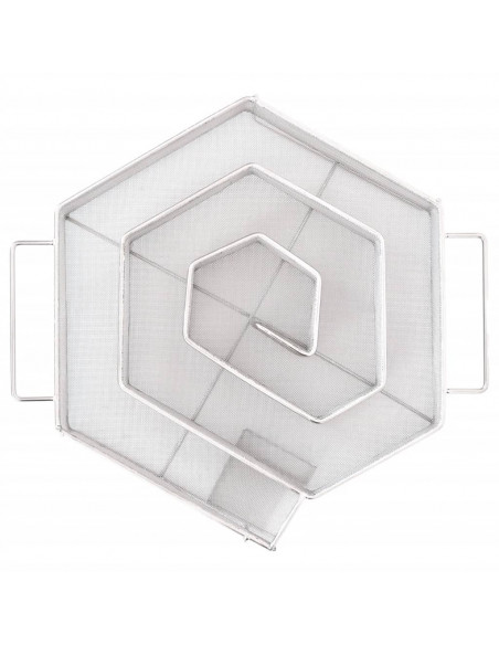 Generatore di Fumo Freddo 6 Angoli 22,5 cm in Acciaio Inox