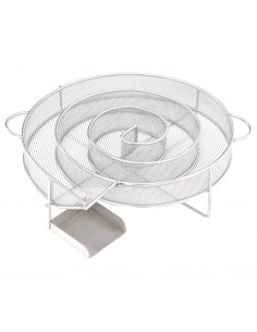 Generatore di Fumo Freddo Rotondo 19,5 cm in Acciaio Inox