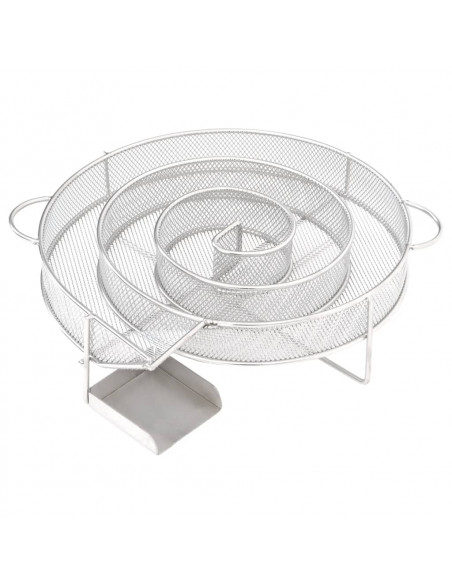 Generatore di Fumo Freddo Rotondo 19,5 cm in Acciaio Inox