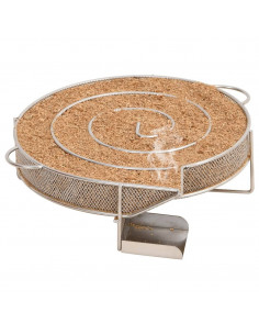 Generatore di Fumo Freddo Rotondo 19,5 cm in Acciaio Inox 2