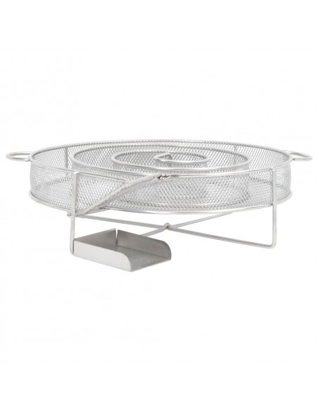 Generatore di Fumo Freddo Rotondo 19,5 cm in Acciaio Inox