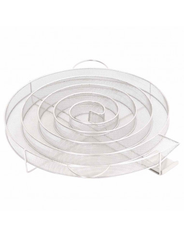 Generatore di Fumo Freddo Rotondo 33,5 cm in Acciaio Inox