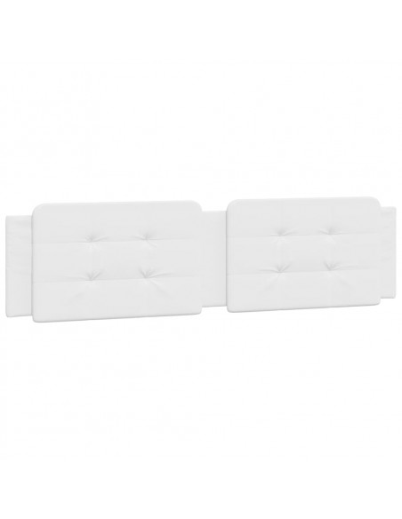 Giroletto con Luci LED Bianco 200x200 cm in Similpelle