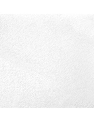 Giroletto con Testiera Bianco 200x200 cm in Similpelle