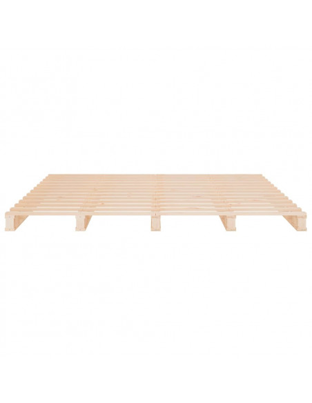 Giroletto in Legno Massello di Pino 120x190 cm Small Double