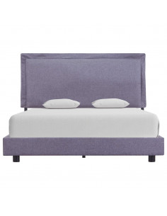Giroletto senza Materasso Grigio Chiaro 135x190 cm in Tessuto 2