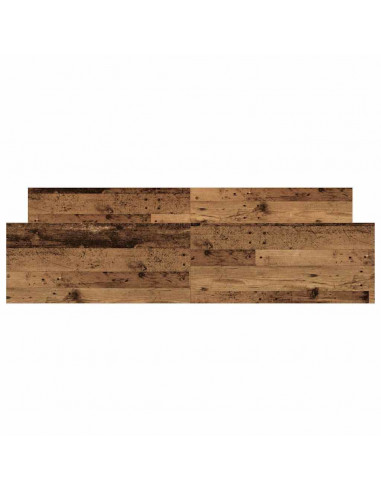 Giroletto senza Materasso Legno Antico 160x200 cm in Truciolato