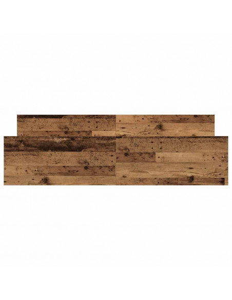 Giroletto senza Materasso Legno Antico 160x200 cm in Truciolato