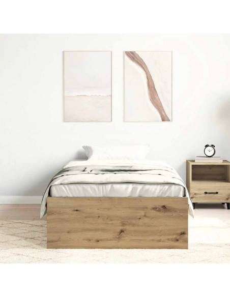 Giroletto senza Materasso Rovere Artigianale 100x200cm